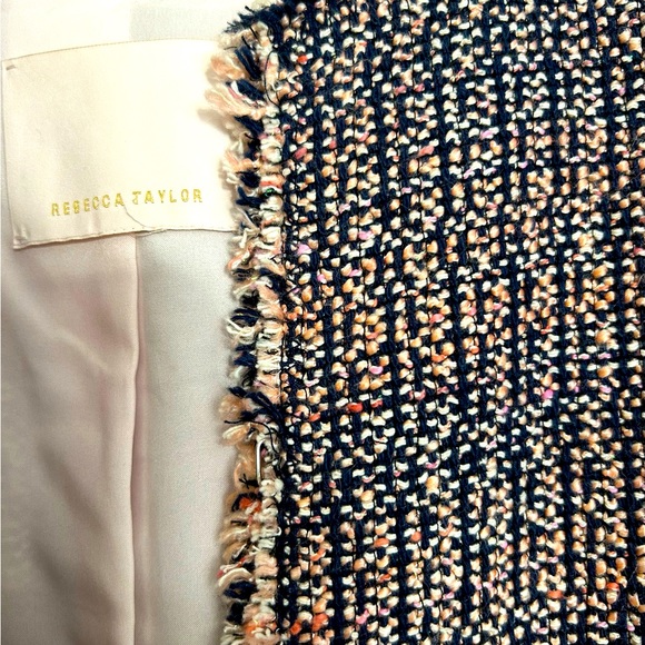 REBECCA TAYLOR 2 PIECE TWEED SKIRT SUIT - Picture 1 of 6